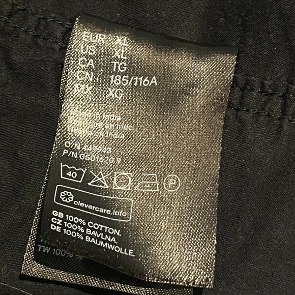 H&M Men's Shirt Sz XL Palm Trees Tropical Vacation Holiday Short Sleeves - Picture 8 of 10